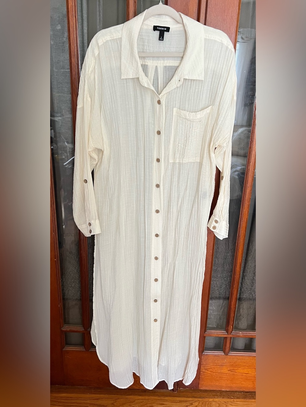 NWOT Torrid Cover Up Duster Jacket Kimono